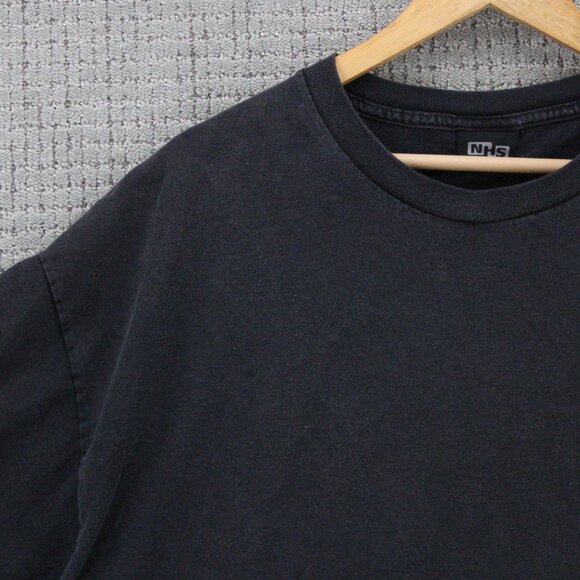 NHS X Santa Cruz Shirt Mens XL Black Short Sleeve Graphic Logo Crewneck XL Rare - Picture 4 of 10